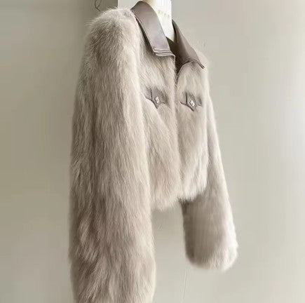 Atelier Short Faux Fur Jacket