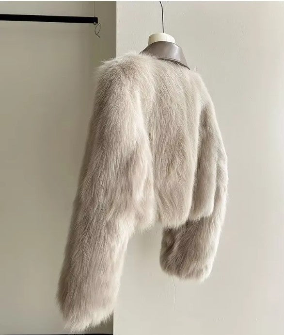 Atelier Short Faux Fur Jacket