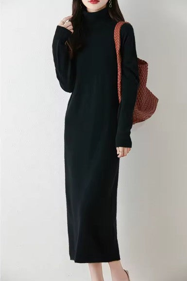 Contour Merino Wool Midi Dress