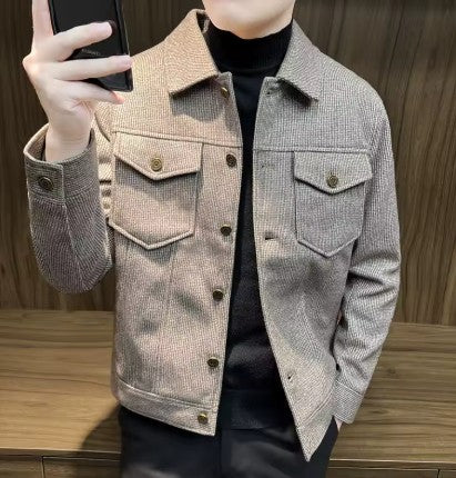 Men’s Short Wool Jacket