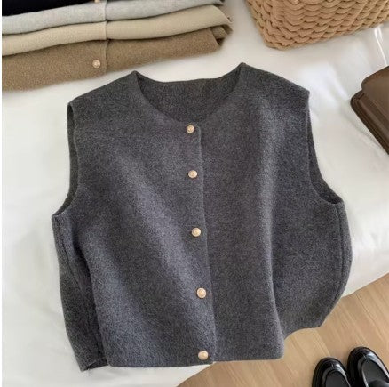 Wool Knit Vest