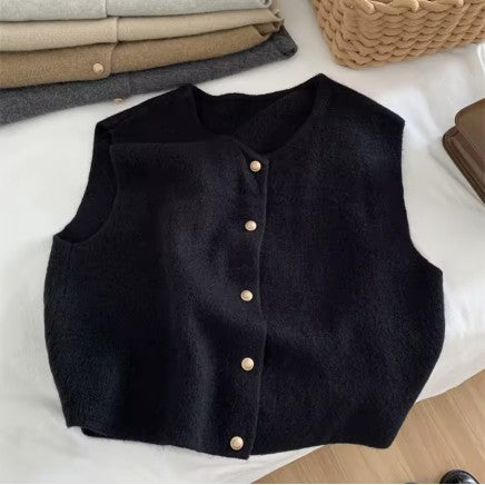 Wool Knit Vest