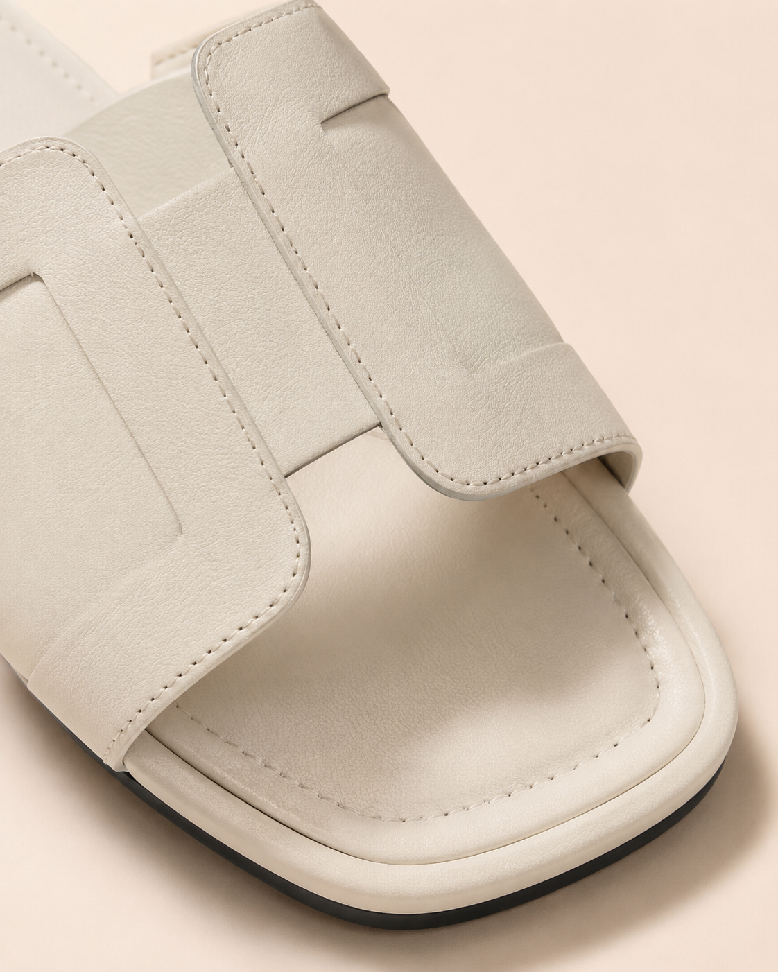 Soft Earth Flat Sandals with Wide Straps (Cópia)