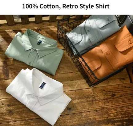Cotton Heritage Shirt — Retro Edition
