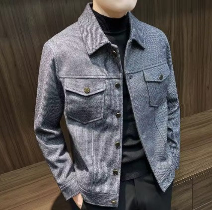 Men’s Short Wool Jacket