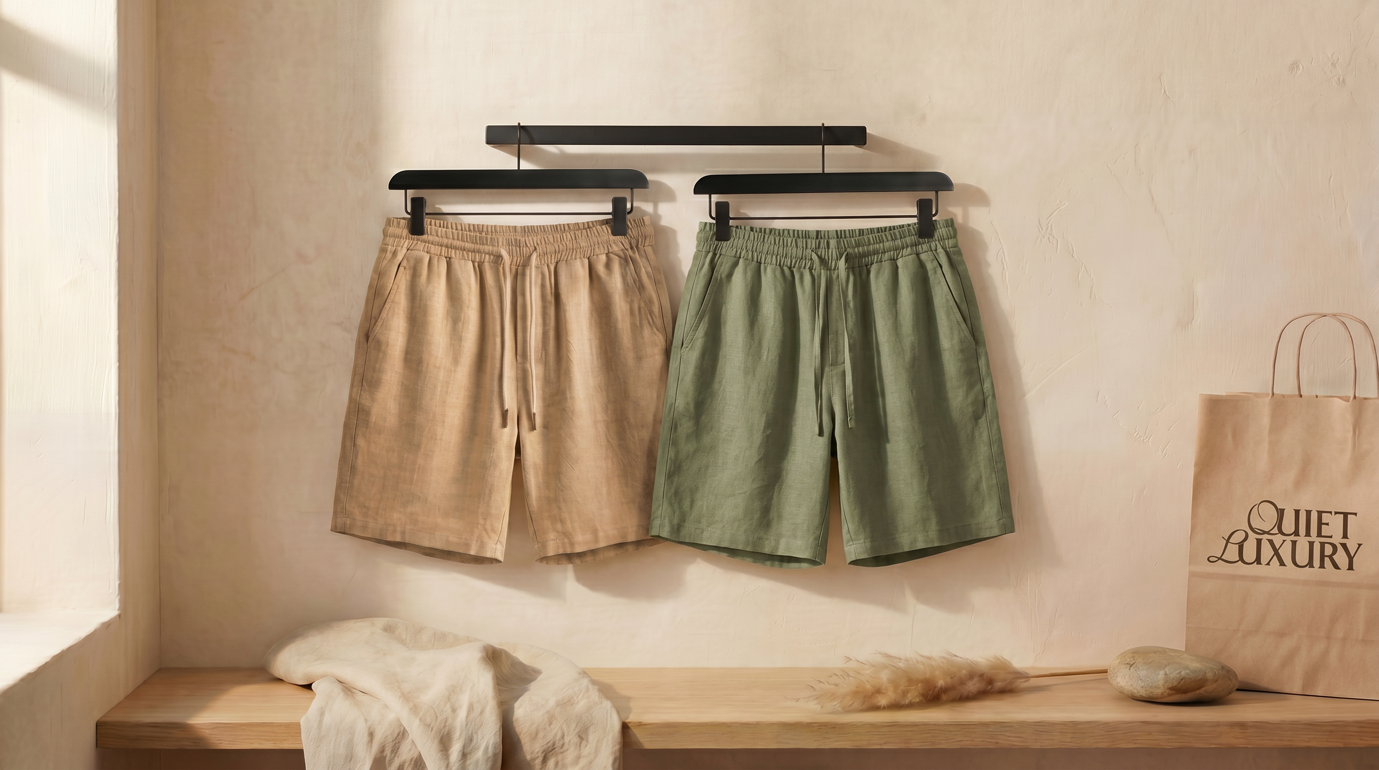 Linen Positano Summer Shorts