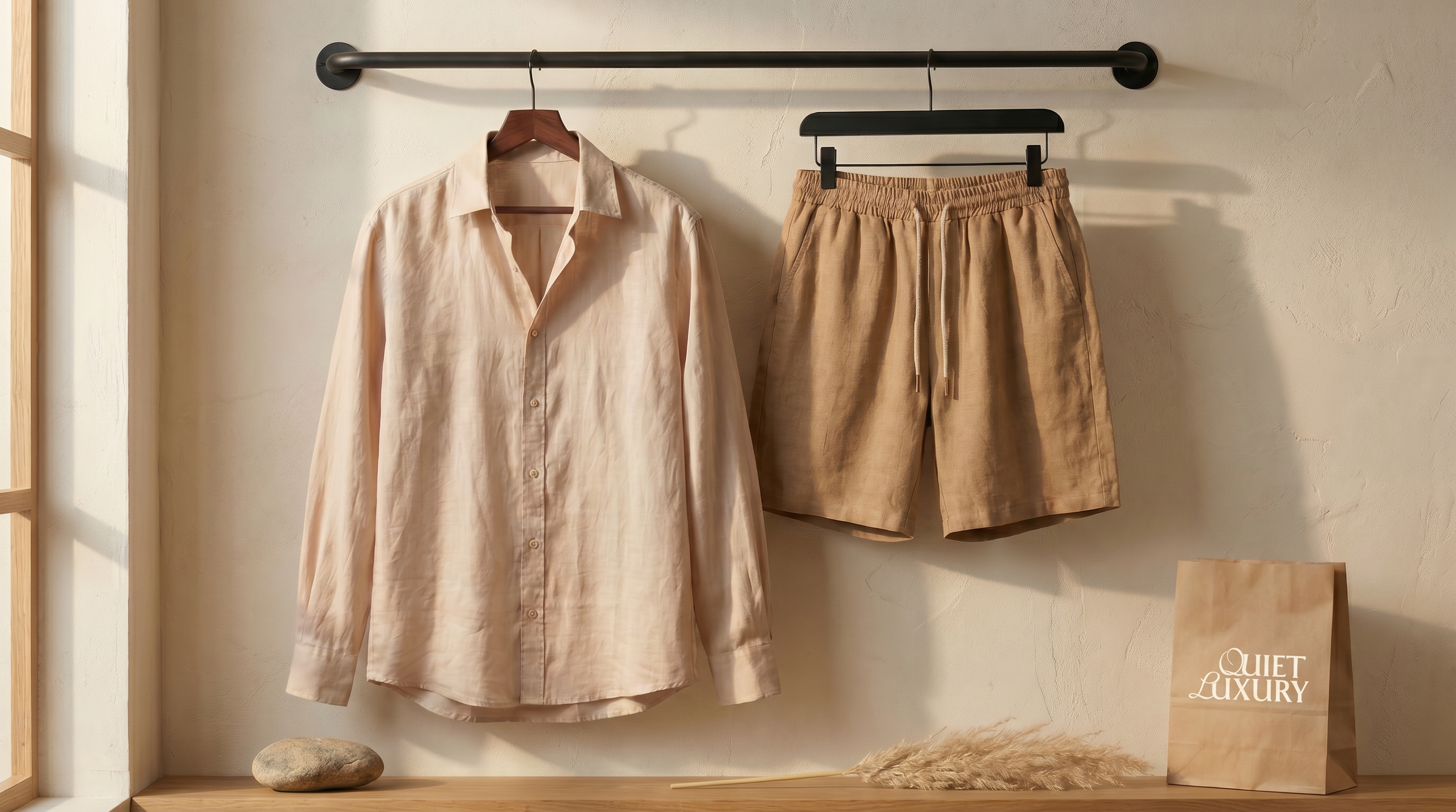 Comte - Long Sleeved Linen Set