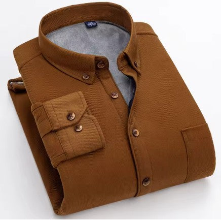 Men’s Lined Corduroy Shirt