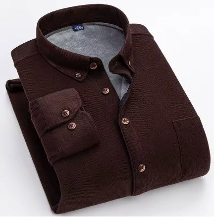 Men’s Lined Corduroy Shirt