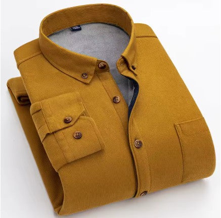 Men’s Lined Corduroy Shirt
