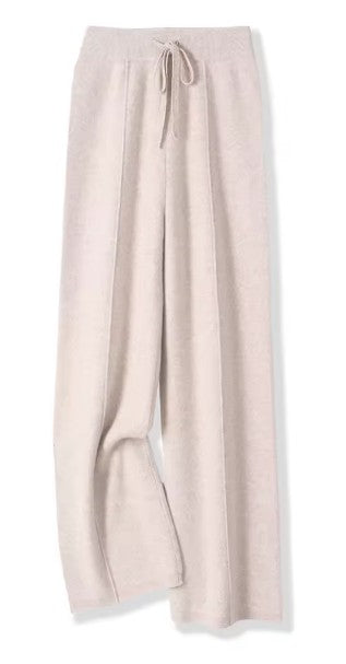 Merino Wool Wide-Leg Trousers