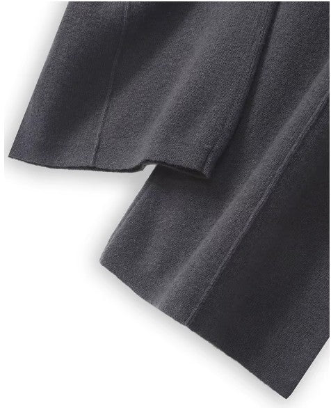 Merino Wool Wide-Leg Trousers