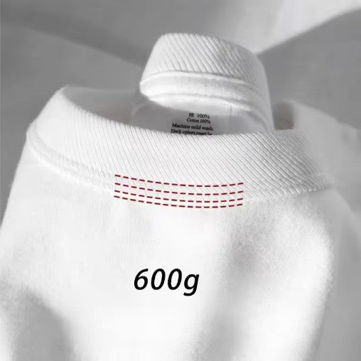 Premium 600g Men's Oversized Short Sleeve T-shirt