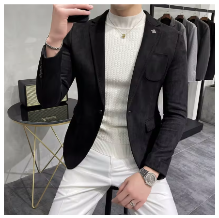 Slim Wool Blazer