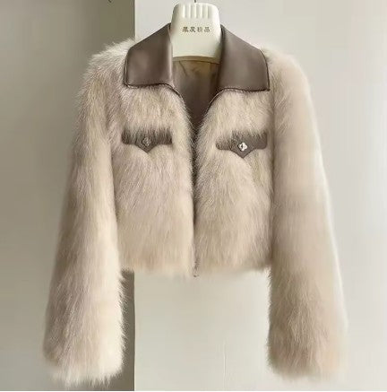 Atelier Short Faux Fur Jacket