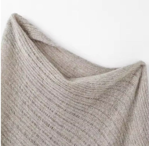 Merino Wool Shimmer Cape