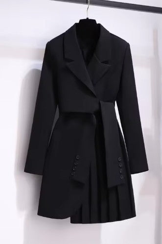 Combed Wool Feminine Overcoat