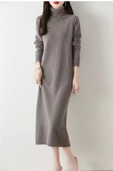 Contour Merino Wool Midi Dress