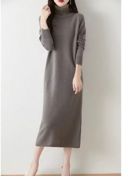 Contour Merino Wool Midi Dress