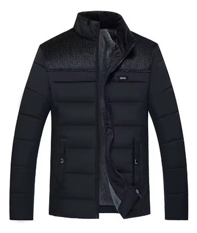 Men’s Puffer Jacket with Plush Lining