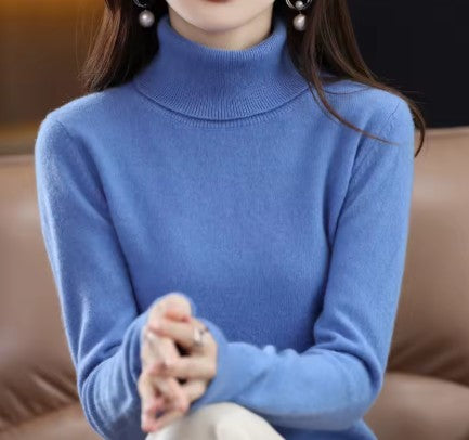 Merino Wool Turtleneck Sweater