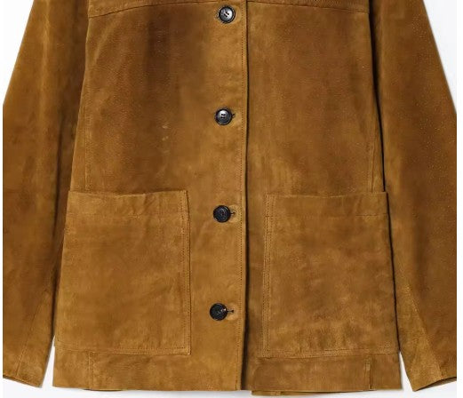 Heritage Suede Effect Jacket
