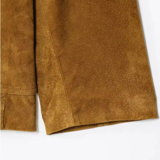 Heritage Suede Effect Jacket