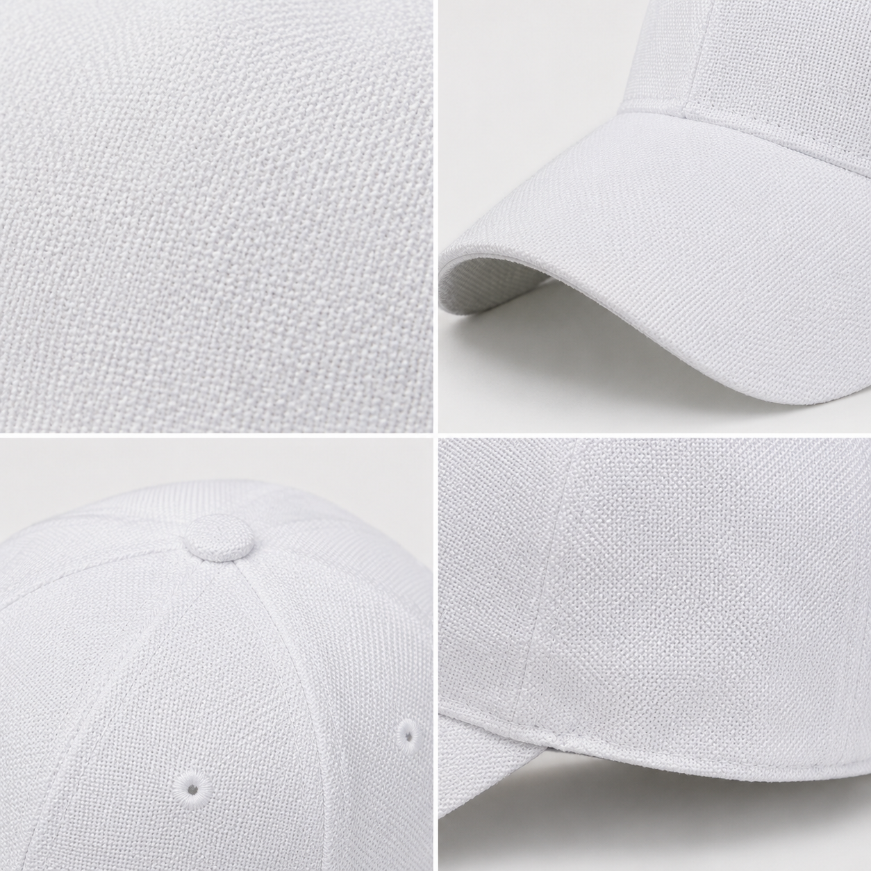 Linen Texture Summer Cap