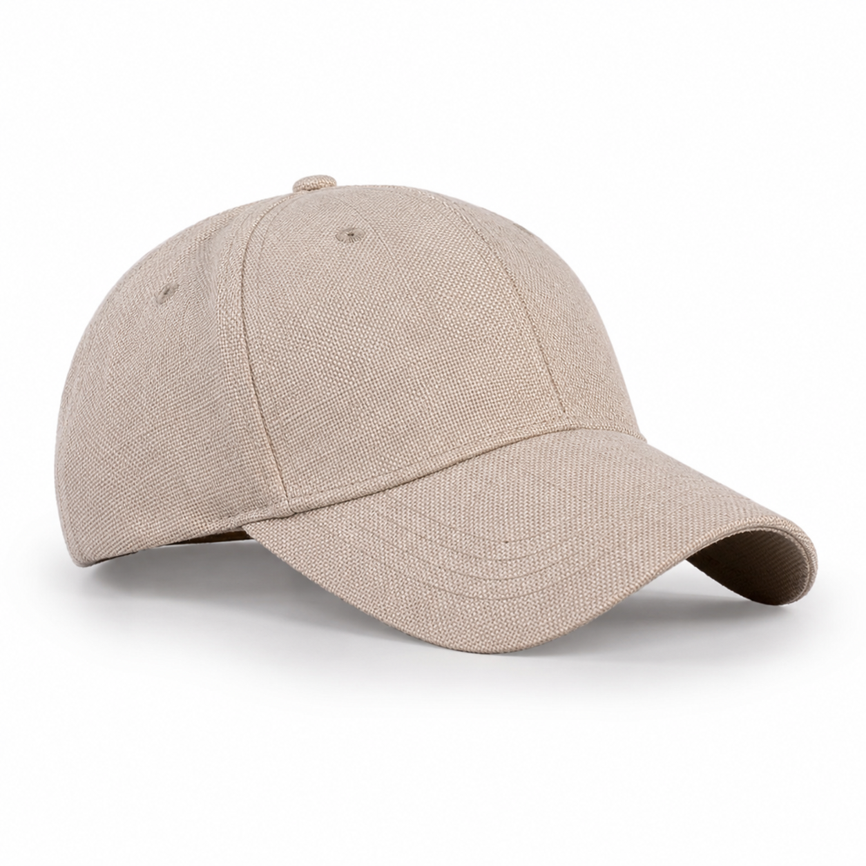 Linen Texture Summer Cap