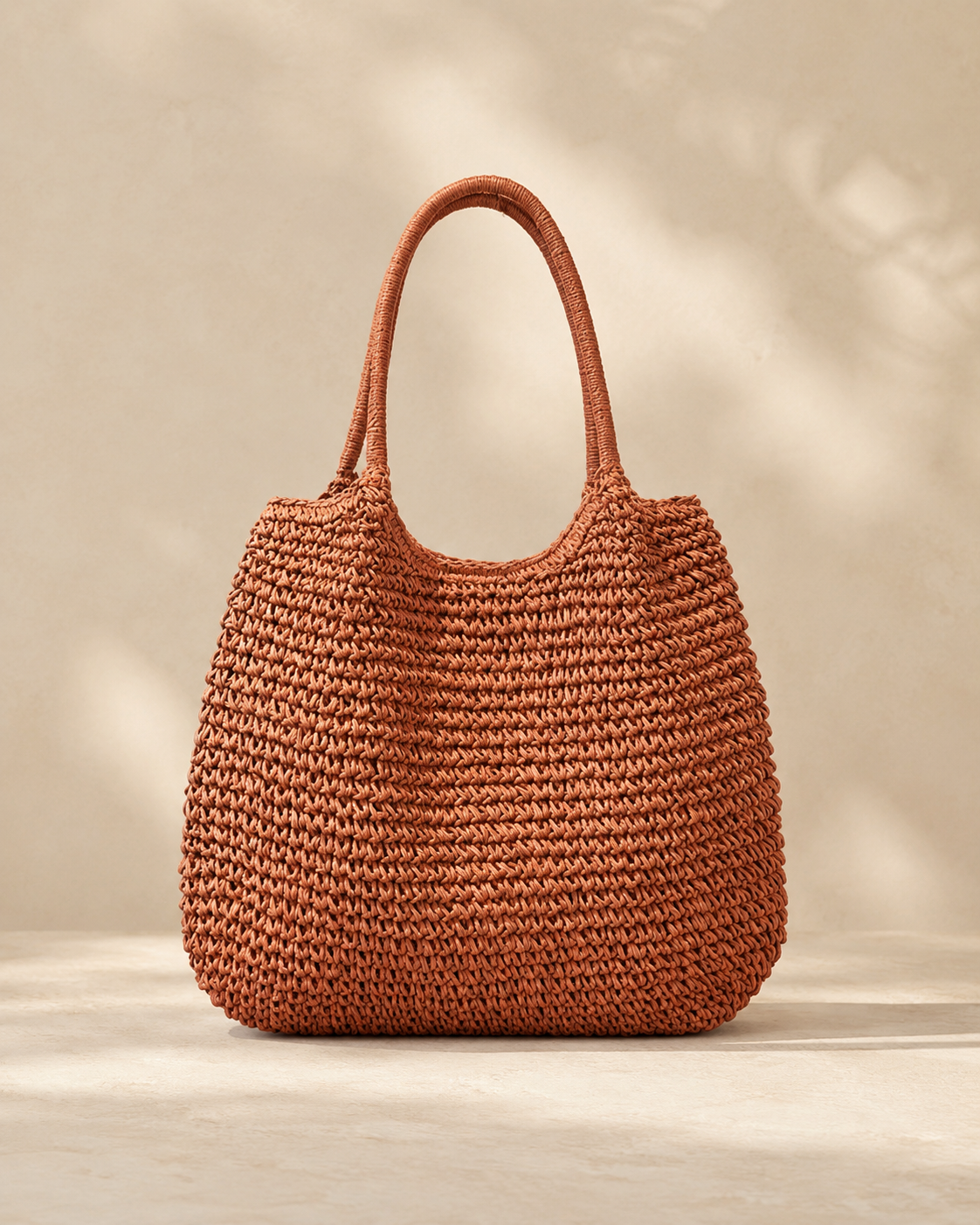 Riviera Woven Natural Fibre Tote Bag