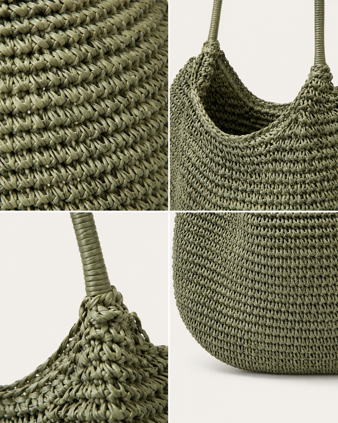Riviera Woven Natural Fibre Tote Bag