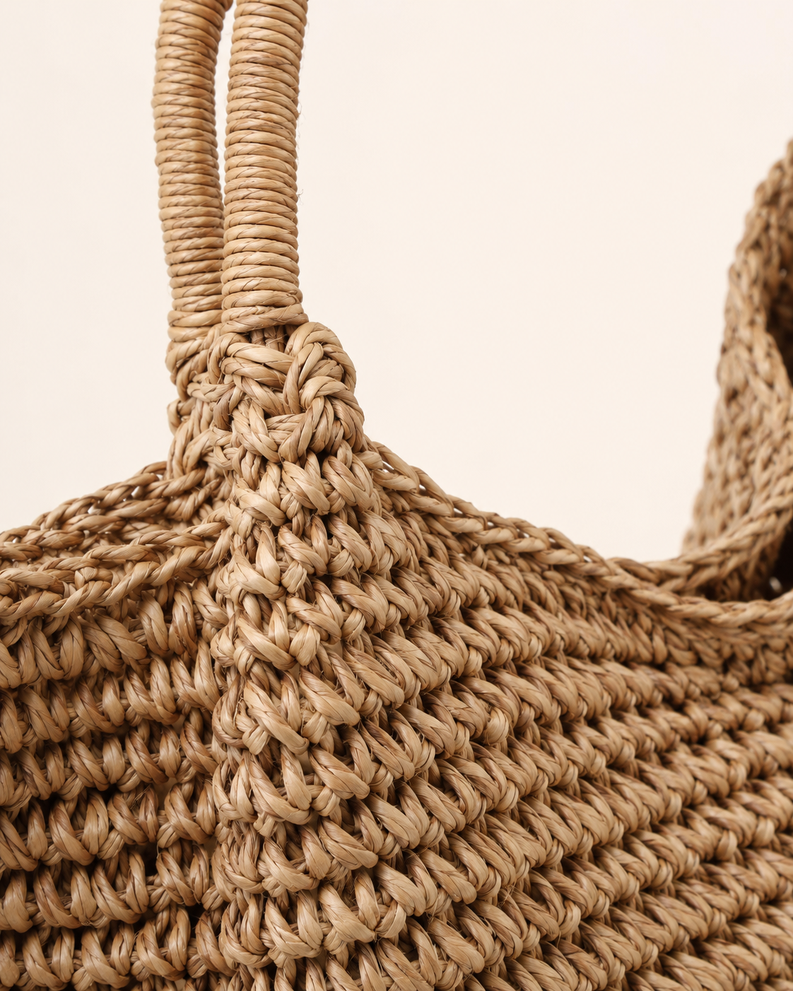 Riviera Woven Natural Fibre Tote Bag