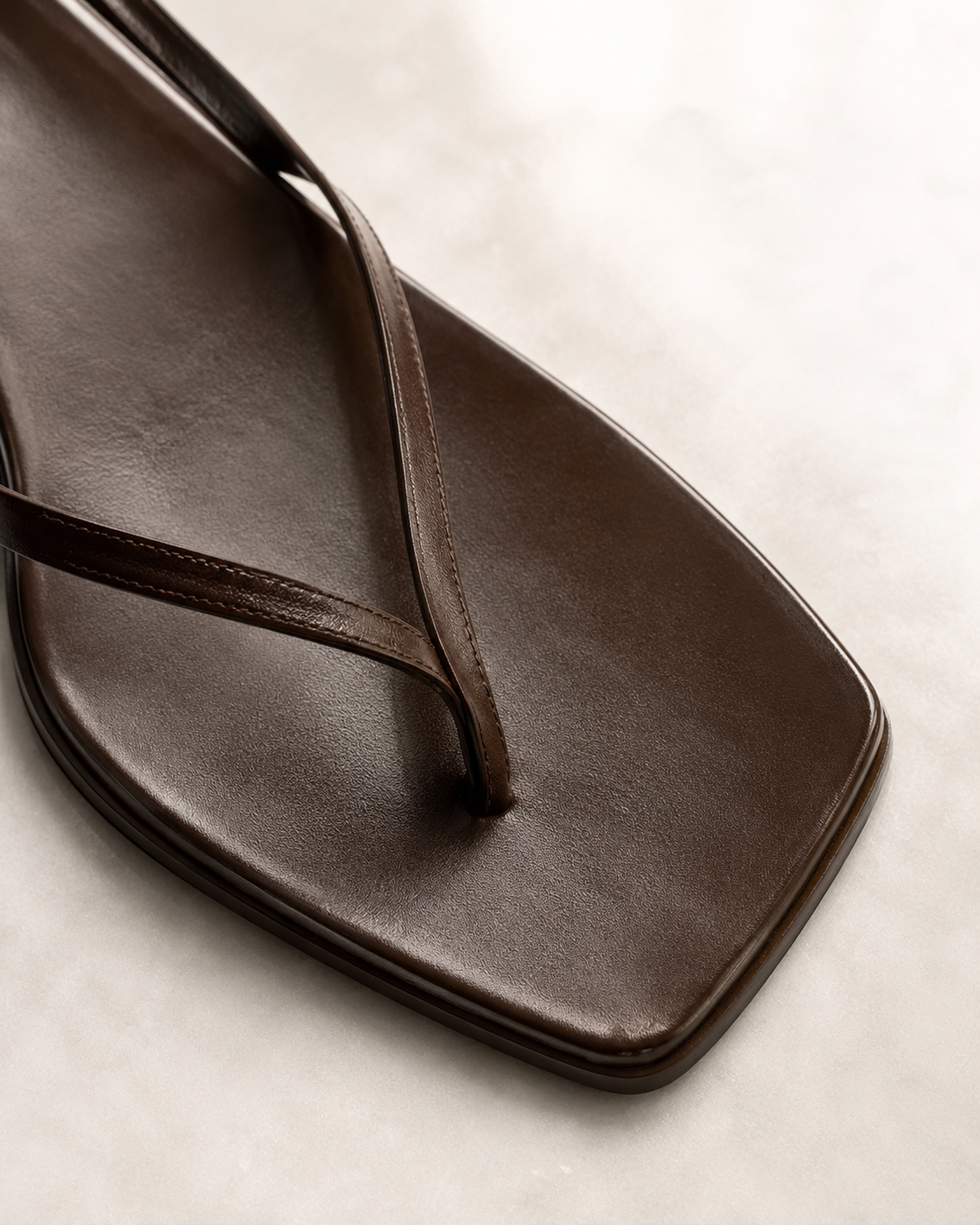 Minimal Strap Mid-Heel Sandals