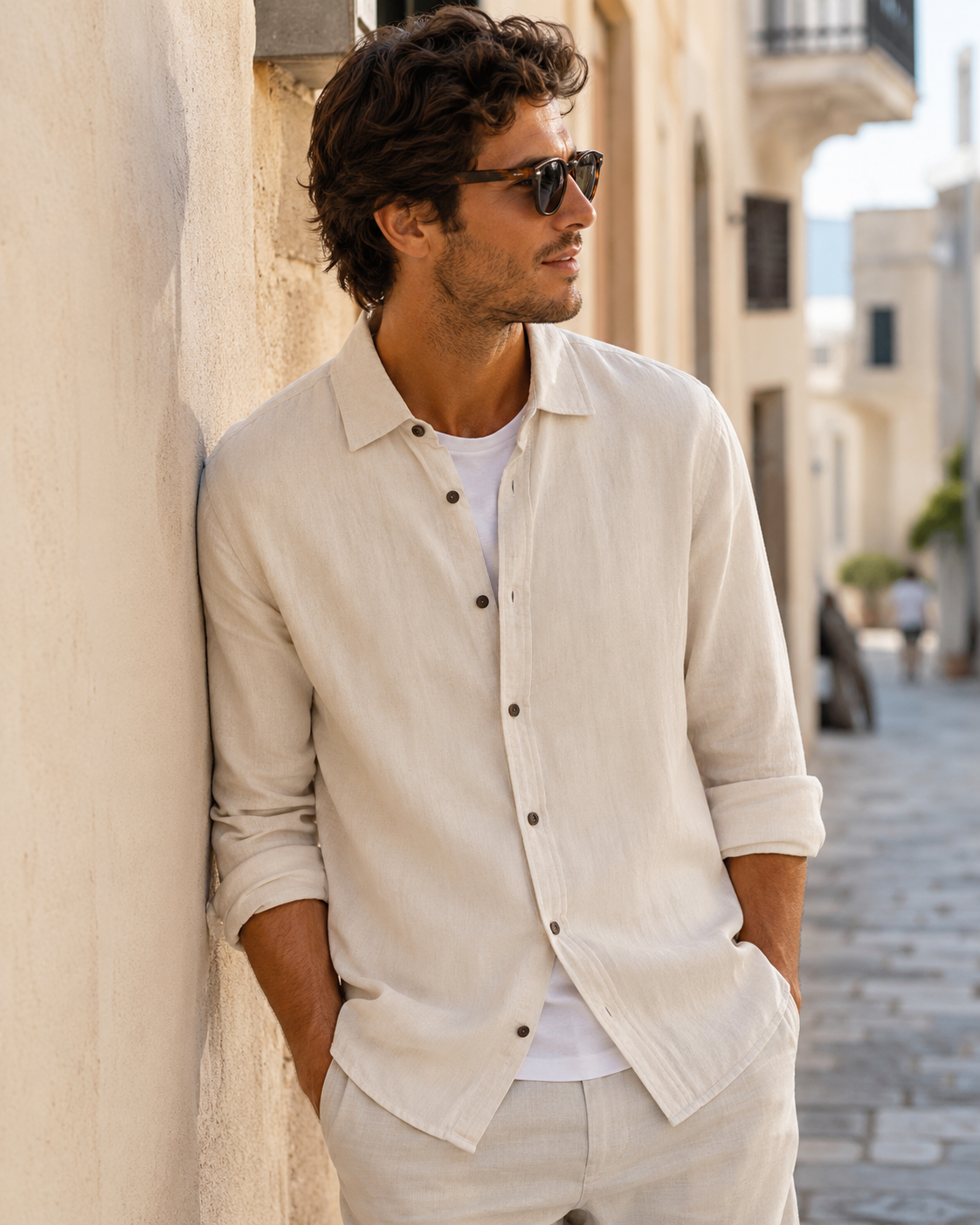 LINEN SORRENTO SHIRT