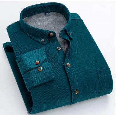 Men’s Lined Corduroy Shirt
