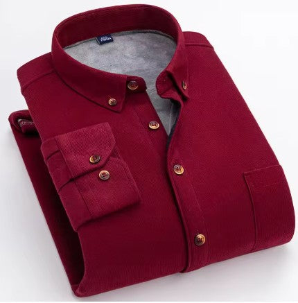 Men’s Lined Corduroy Shirt