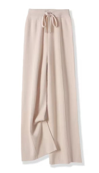 Merino Wool Wide-Leg Trousers