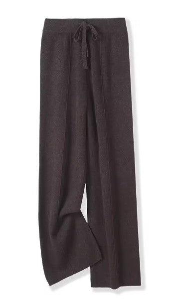 Merino Wool Wide-Leg Trousers