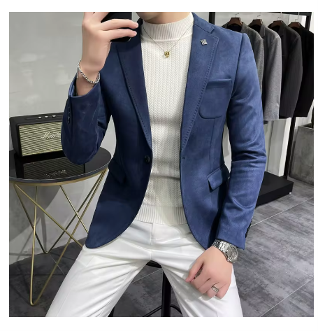 Slim Wool Blazer