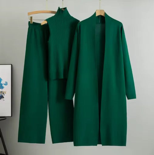 Wool & Viscose Knit Set