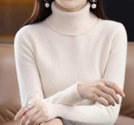 Merino Wool Turtleneck Sweater