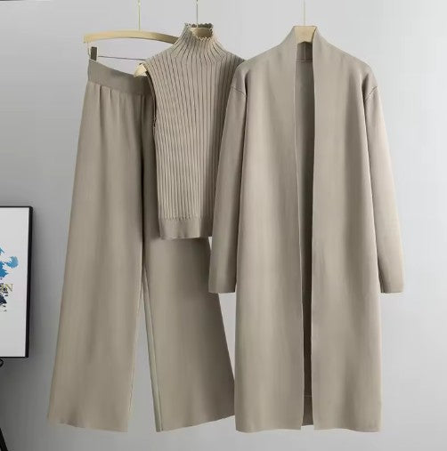 Wool & Viscose Knit Set