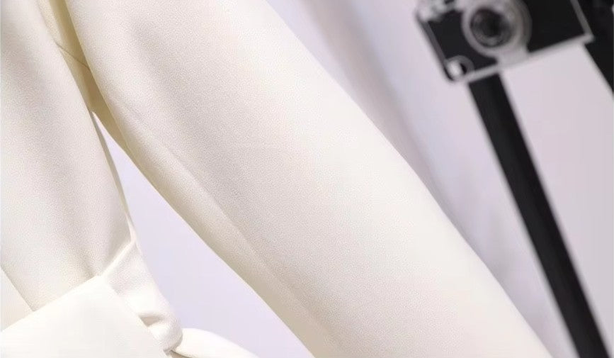 Combed Wool Feminine Overcoat